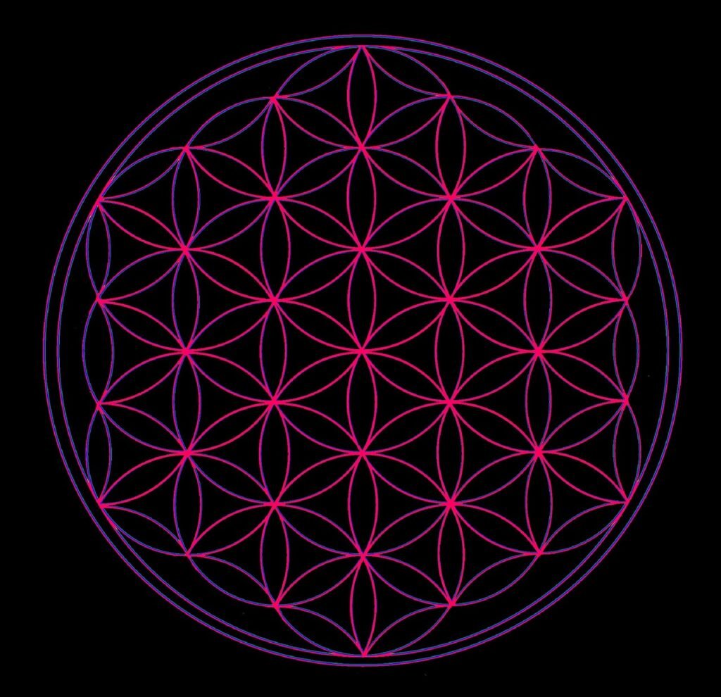 flower of life, geometry, universe-1079761.jpg