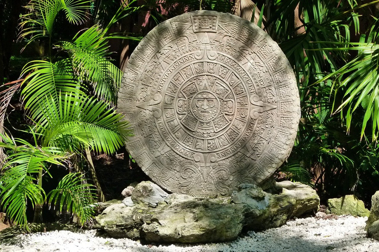 the aztec calendar, mexico, stone-204821.jpg